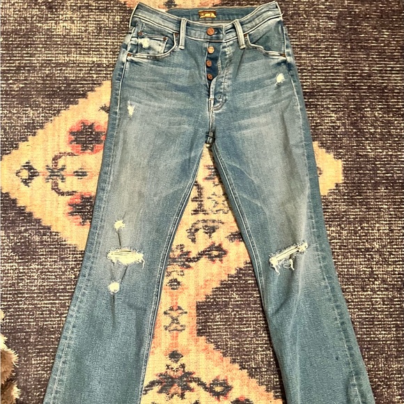 MOTHER The Tripper Ankle Fray Play Like A Pirate - Picture 2 of 4